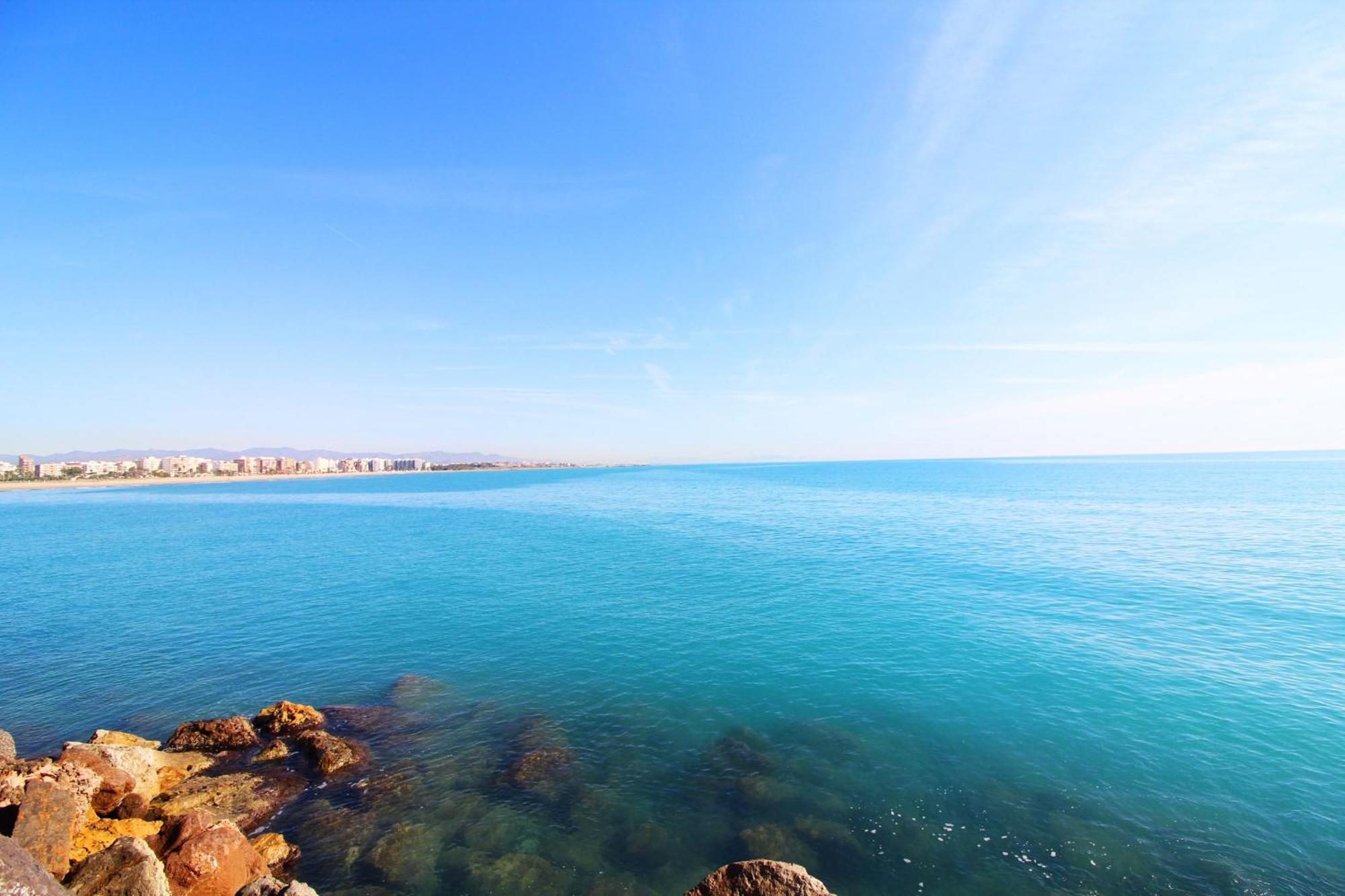 Global Properties, Apartamento Con Terraza E Increibles Vistas Al Mar Sagunto Eksteriør billede