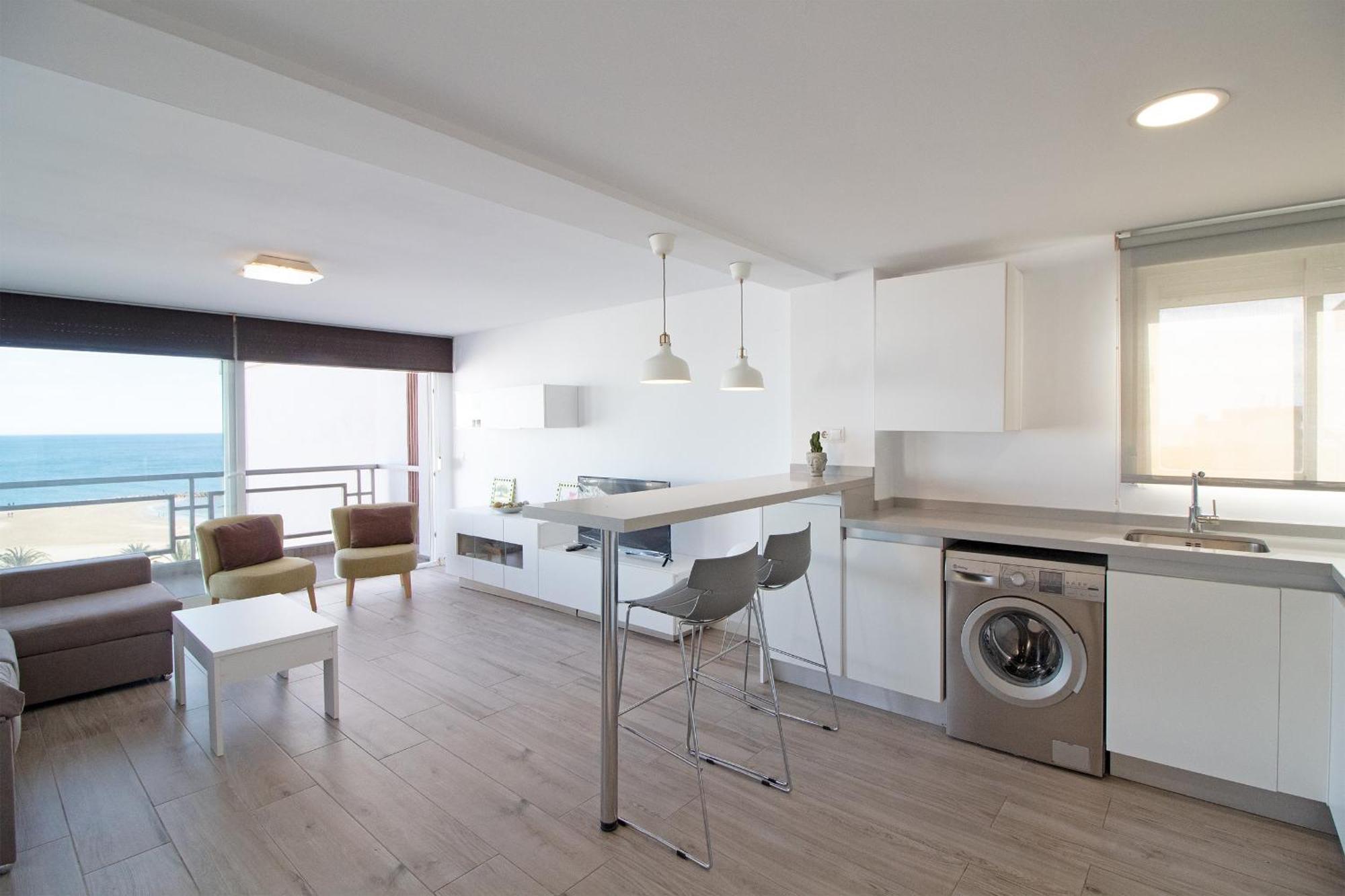 Global Properties, Apartamento Con Terraza E Increibles Vistas Al Mar Sagunto Eksteriør billede