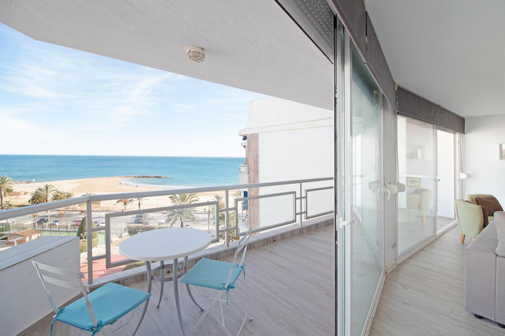 Global Properties, Apartamento Con Terraza E Increibles Vistas Al Mar Sagunto Eksteriør billede