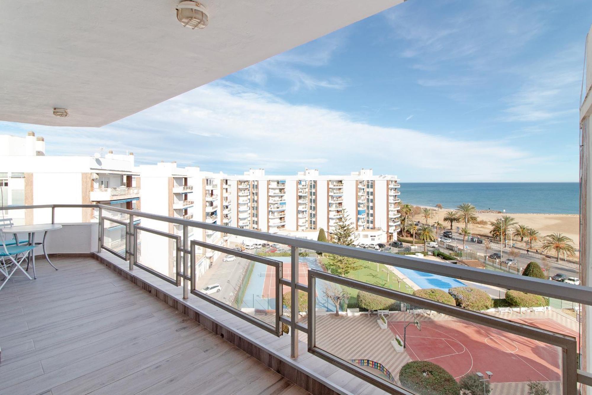 Global Properties, Apartamento Con Terraza E Increibles Vistas Al Mar Sagunto Eksteriør billede